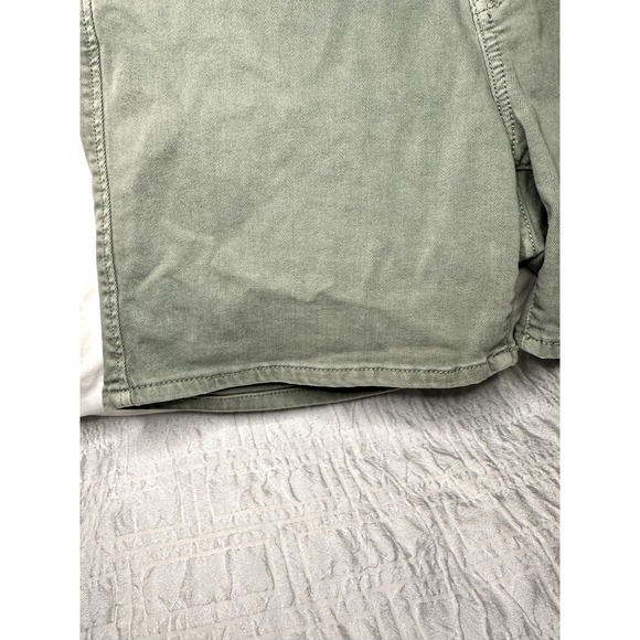 Dear John Ava Denim Shorts Olive Green Size 27 EXCELLENT CONDITION - Picture 8 of 11
